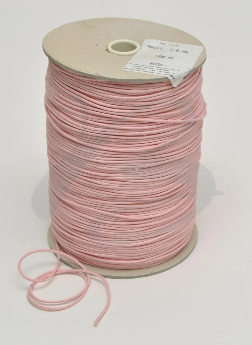 LACCETTO "BRILL" 100% COTONE MM 2.0 COLORE ROSA 