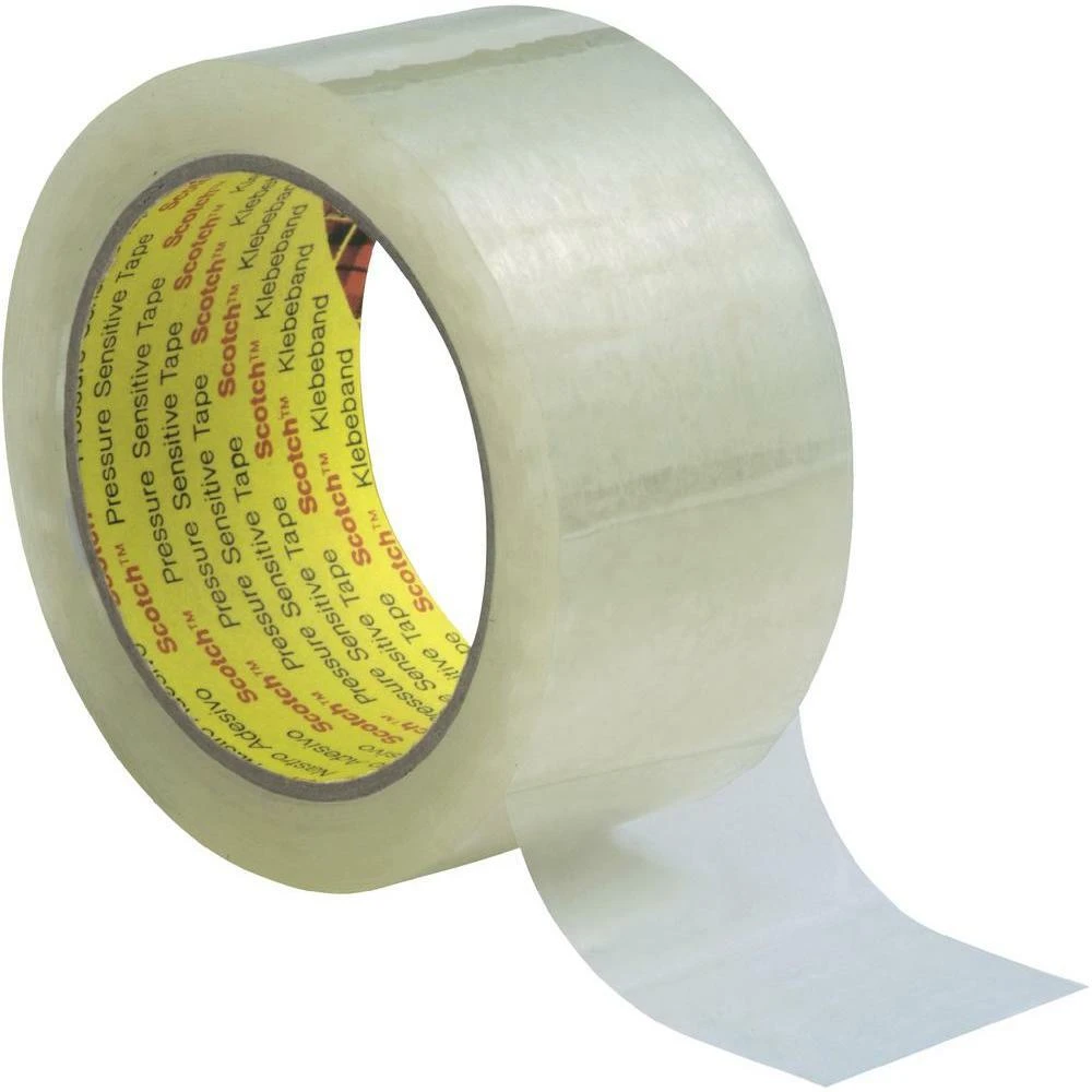 WRAPPING TAPE  50 mm TRANSPARENT 