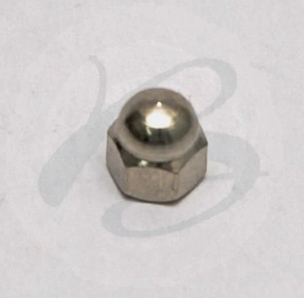 ZAMAK NUT 6X6 mm NICKEL 