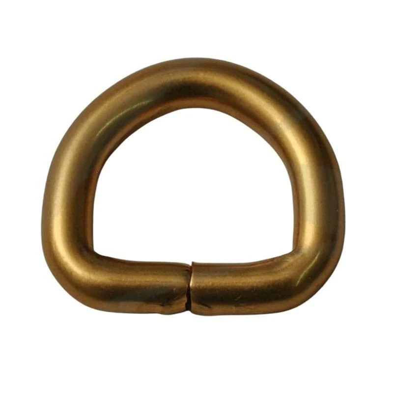 IRON "D" RING IN VARIOUS COLOURS AND SIZES 