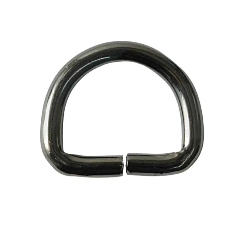 IRON "D" RING IN VARIOUS COLOURS AND SIZES