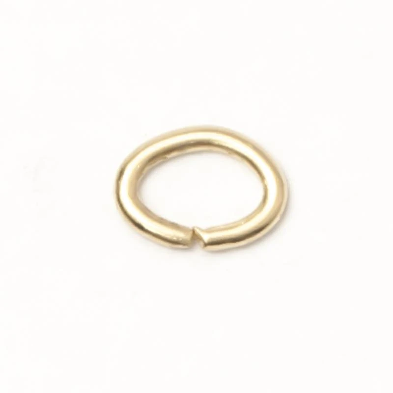 IRON OVAL RING 5x3 mm THICKNESS 0.8 mm 