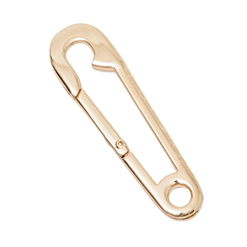 ZAMAK SNAP HOOK WITH OVAL HOLE 6 mm IN VARIOUS COLOURS