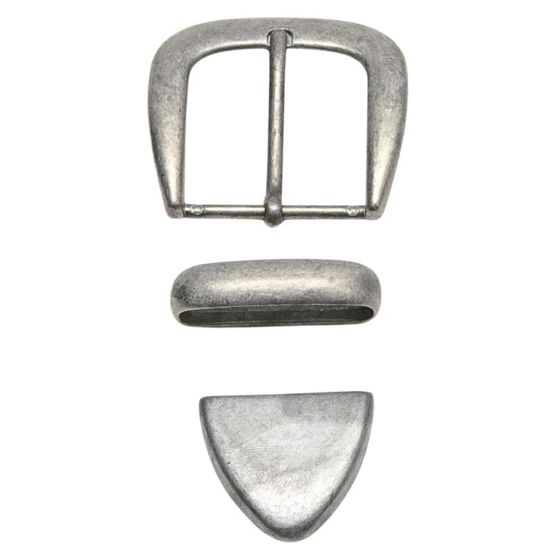 ZAMAK SQUARE BUCKLE SET