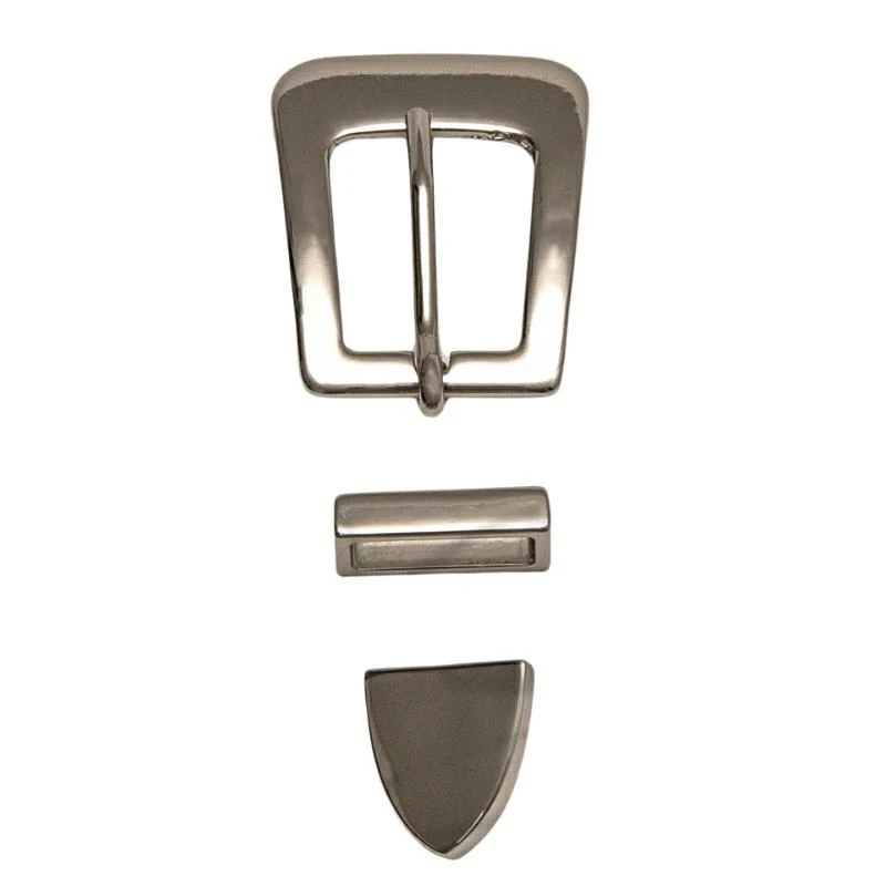 ZAMAK RECTANGULAR BUCKLE SET