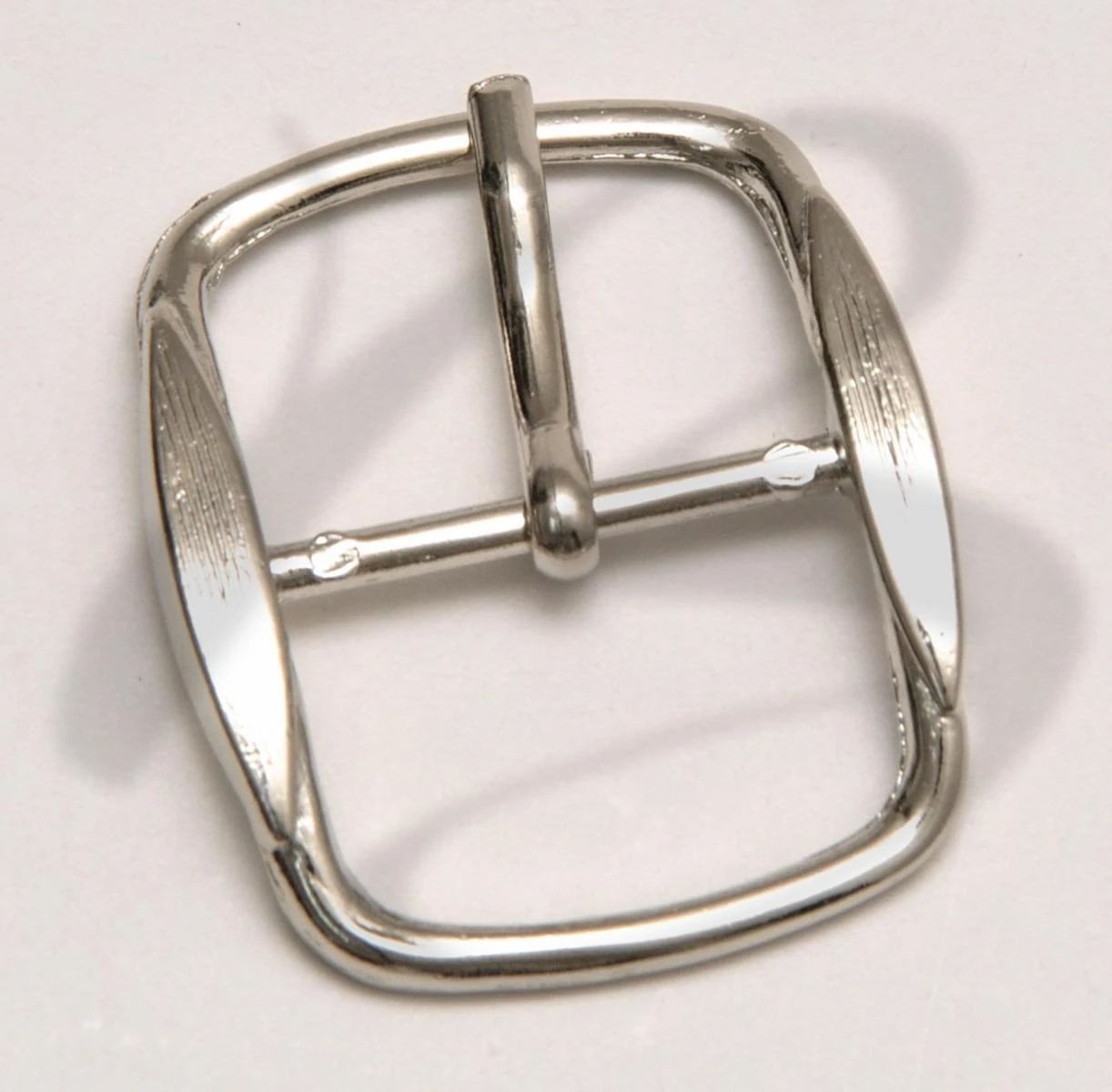 ZAMAK CENTER BAR BUCKLE --mm VARIOUS COLOURS 