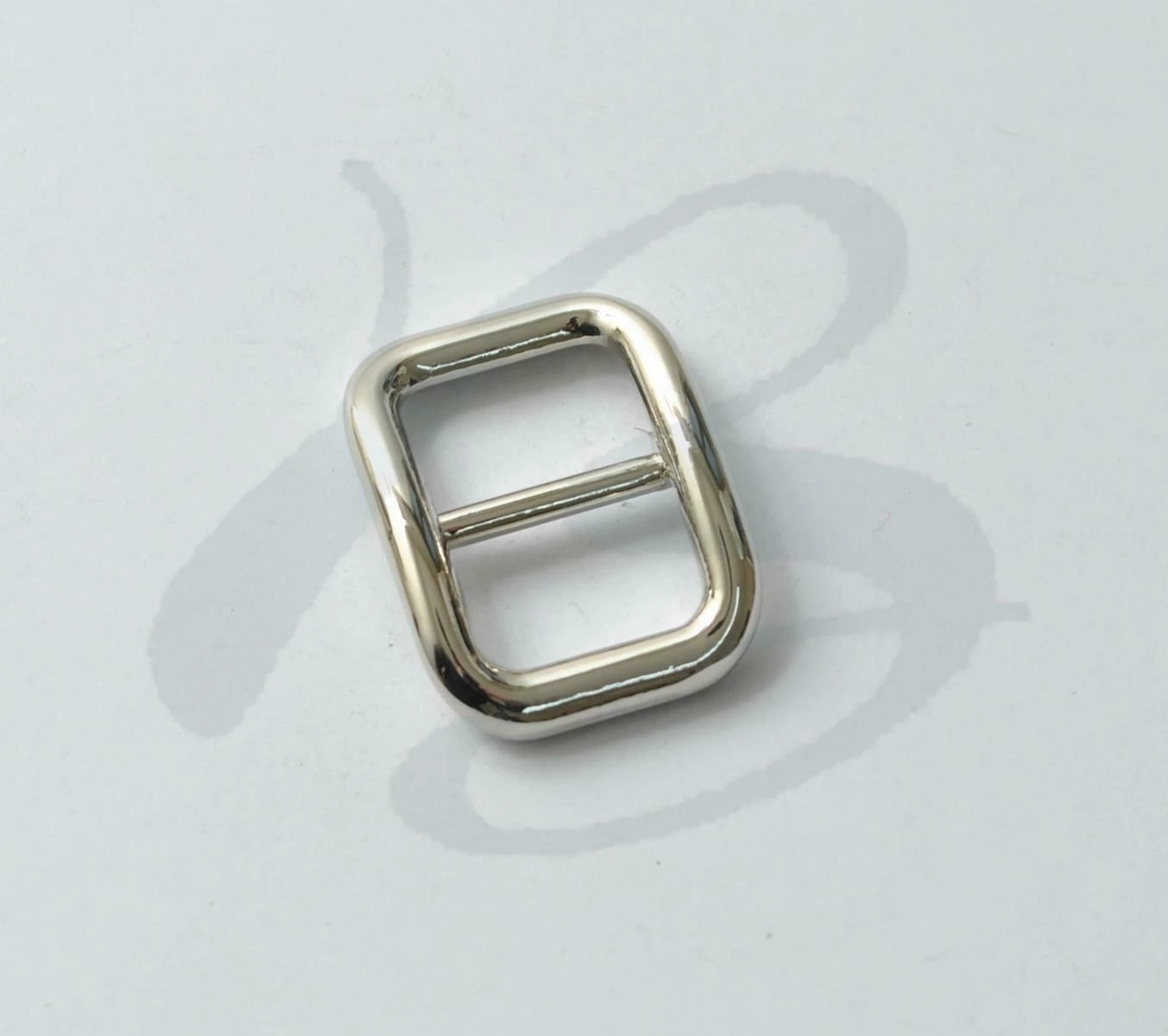 ZAMAK RECTAGULAR SLIDING BUCKLE VARIOUS SIZES AND COLOURS 