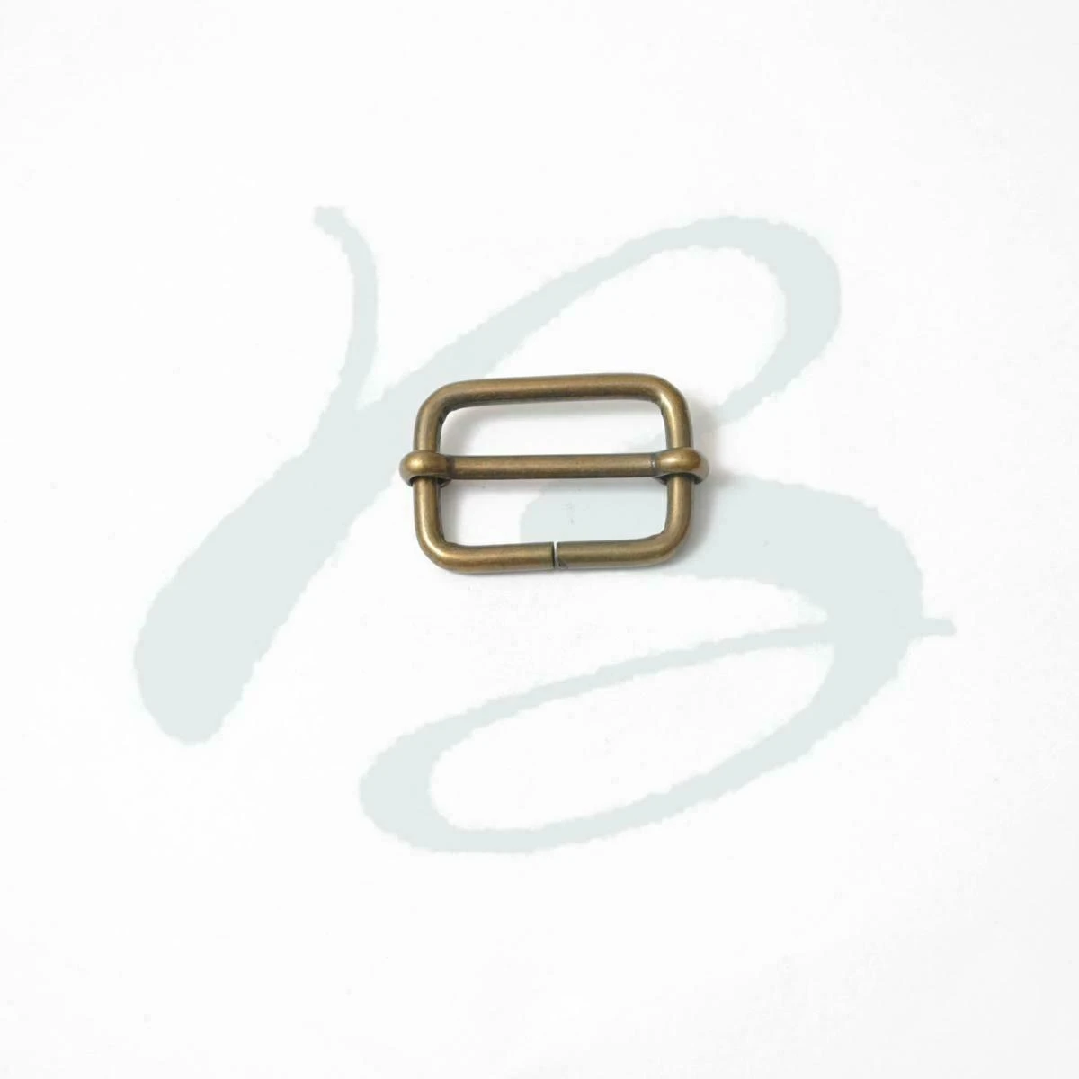 IRON SLIDING BUCKLE --mm VARIOUS COLOURS 