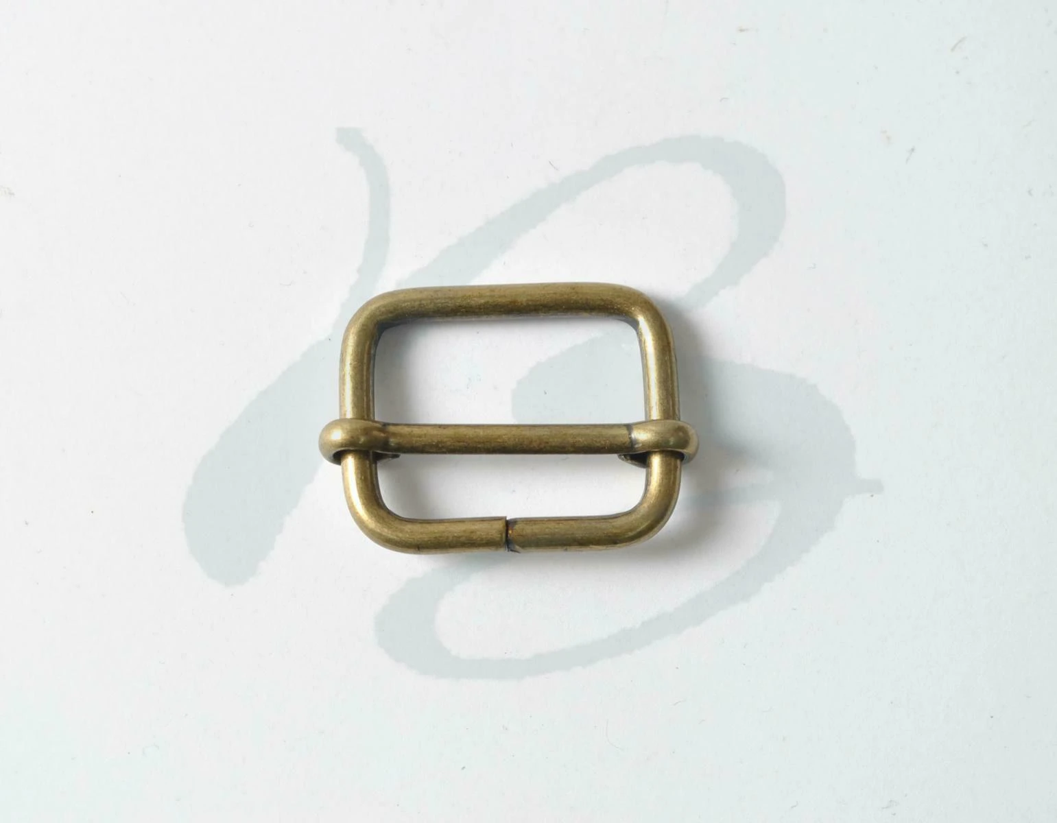 IRON SLIDING BUCKLE --mm VARIOUS COLOURS 