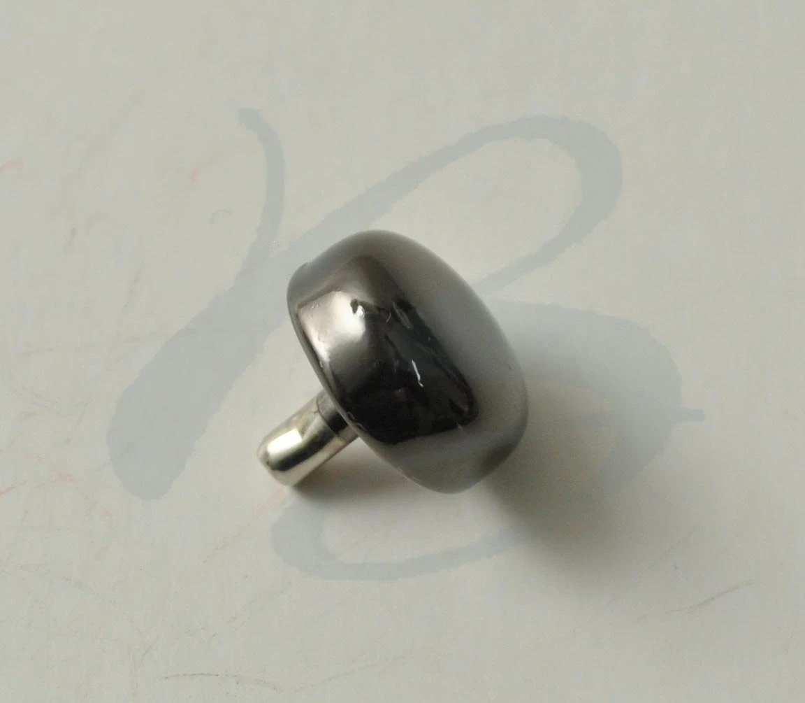 ZAMAK DOMED STUD  14X08 mm VARIOUS COLOURS 