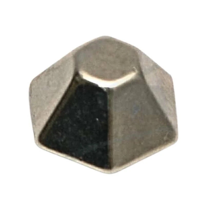 ZAMAK ORNAMENT HEXAGONAL WEIDTH 9 mm VARIOUS COLOURS