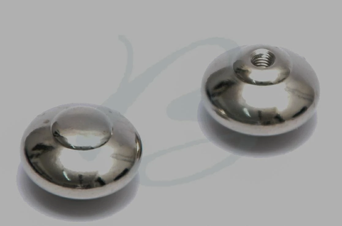 ZAMAK ROUND THREADED STUD WITHOUT SCREWS  VARIOUS SIZE AND C OLOURS