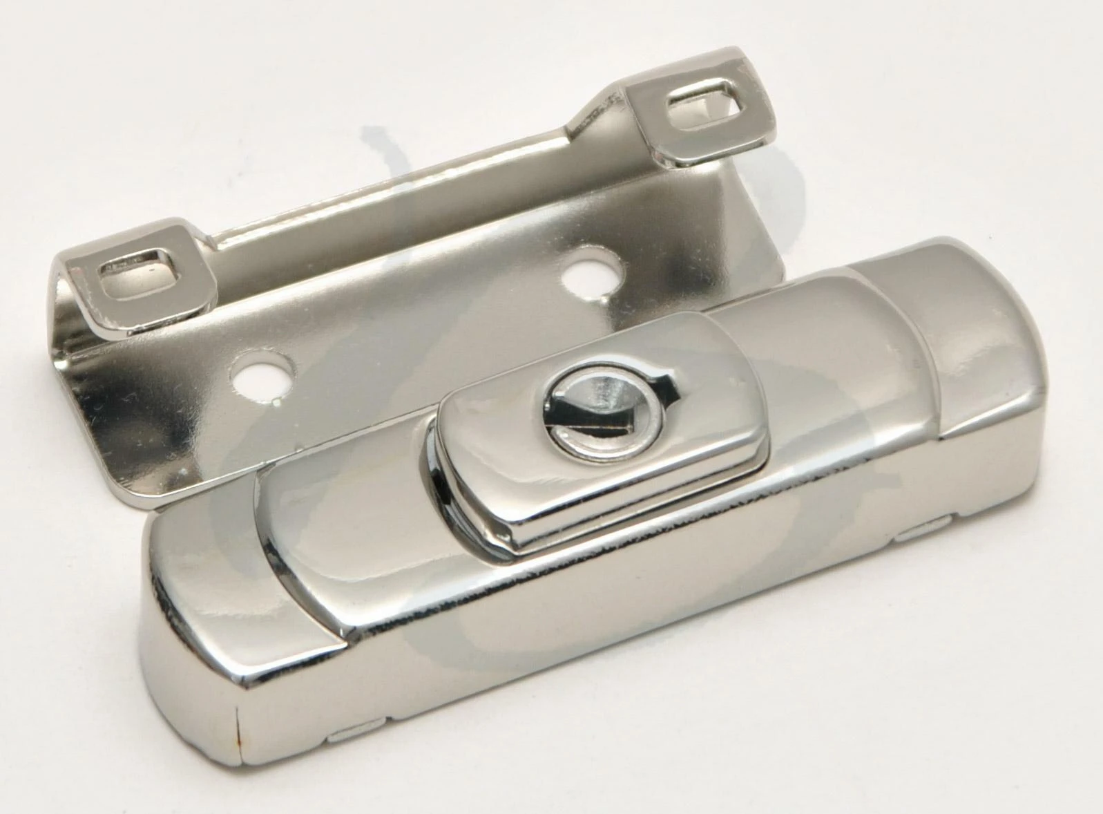 RECTANGULAR ZAMAK LOCK WEIDHT 64 mm X HEIGHT 16 mm WITH BOTT ON AND KEY VARIOUS 