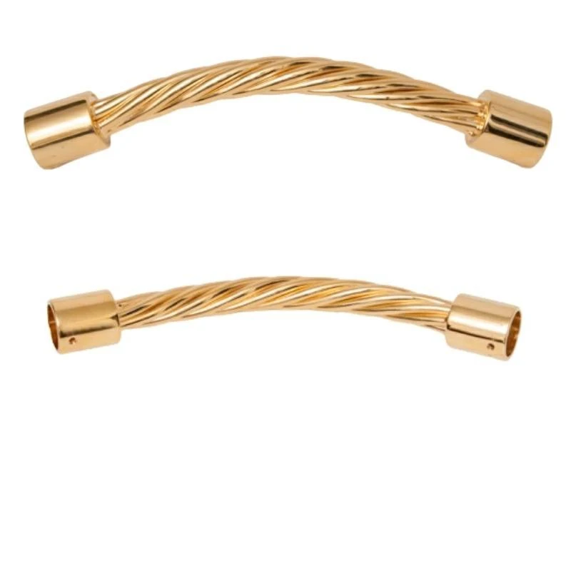 BRASS BRAIDED HANDLE