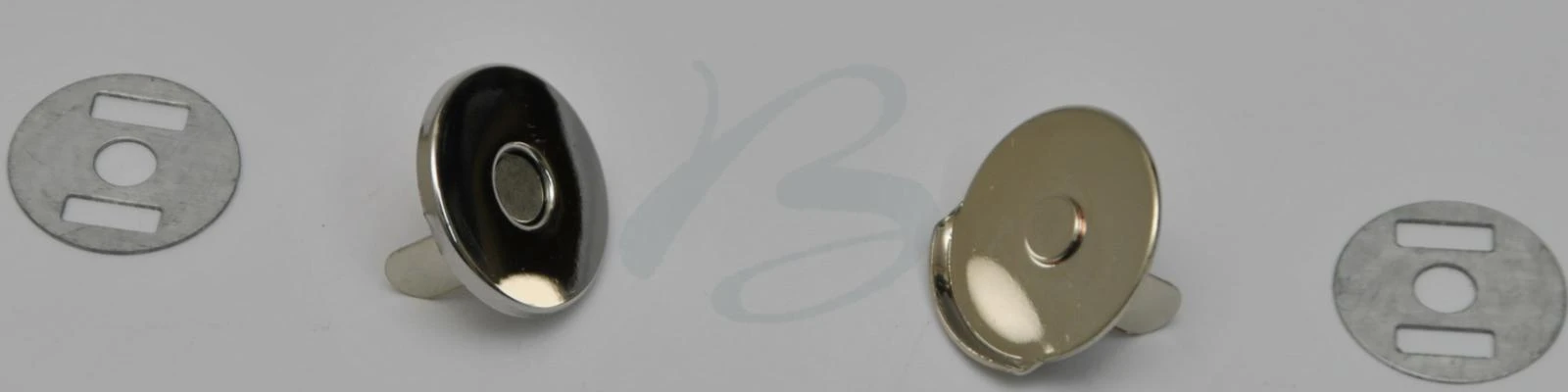 BRASS MAGNETIC SNAP --mm VARIOUS COLOURS 