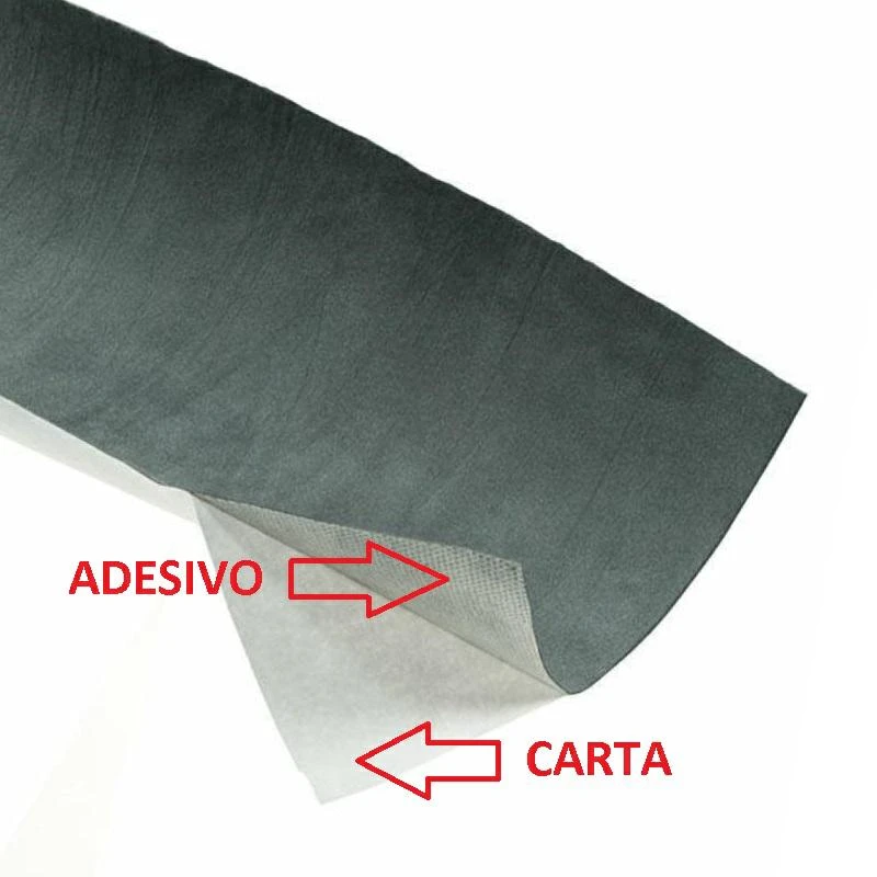 "CENTAURO-M" ADHESIVE FLOCKED PRODUCT WITH TNT SUPPORT VELVET EFFECT, VARIOUS COLOURS