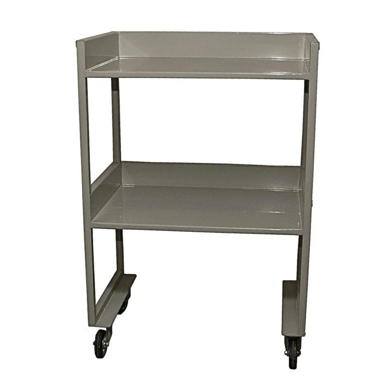 2-SHELVES IRON TROLLEY VARIOUS SIZES AND COLOURS