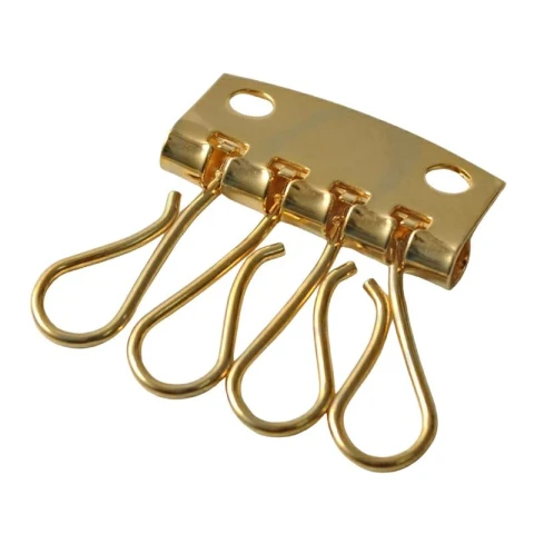 IRON KEY RING GOLD 