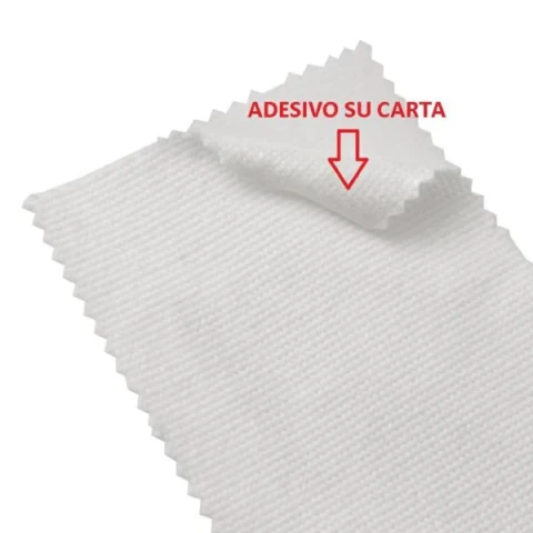 SUPPORTO FLANELLA ADESIVA COLORE BIANCO