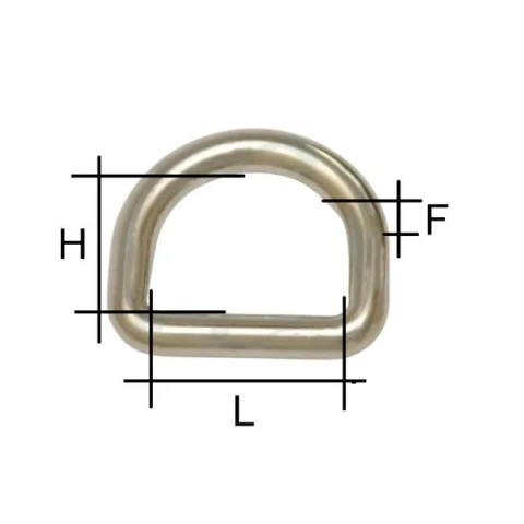 ZAMAK "D" RING