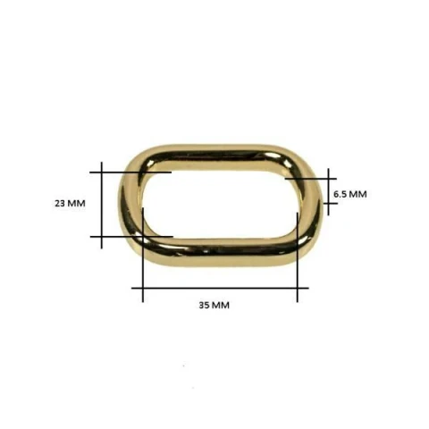 ZAMAK RECTANGULAR RING 