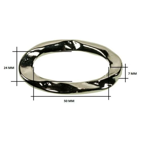 ZAMAK OVAL RING 