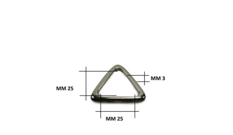 ZAMAK TRIANGULAR RING 