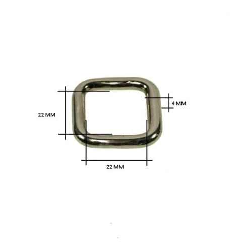 ZAMAK SQUARE RING 