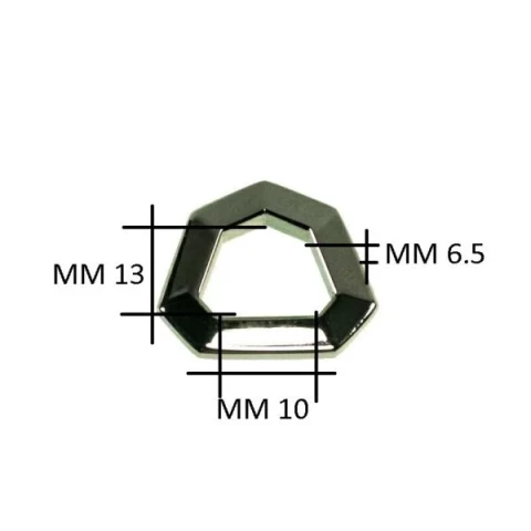 ZAMAK RECTANGULAR RING 