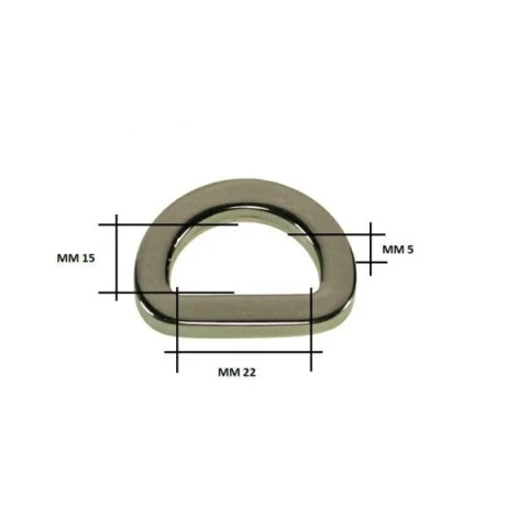 ZAMAK " D" RING 