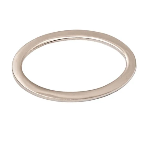 ZAMAK OVAL RING 37x22 mm IN VARIOUS COLOURS 