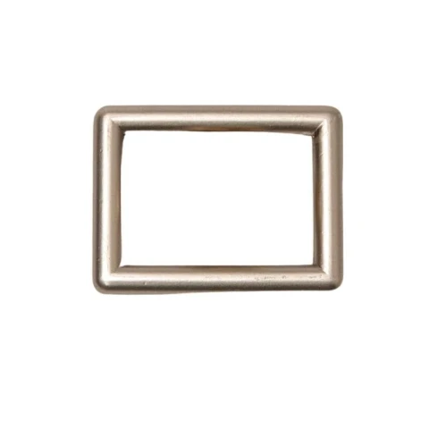 ZAMAK RECTANGULAR RING 30x21 mm IN VARIOUS COLOURS 