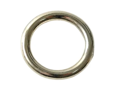 ZAMAK ROUND RING DIAMETER 10 mm WIRE THICKNESS 1.3 mm AVAILA BLE IN VARIOUS COLO