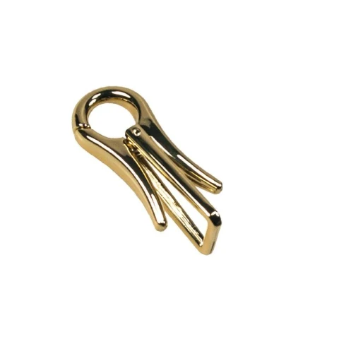 ZAMAK SNAP HOOK WITH RECTANGULAR RING IN VARIOUS COLOURS