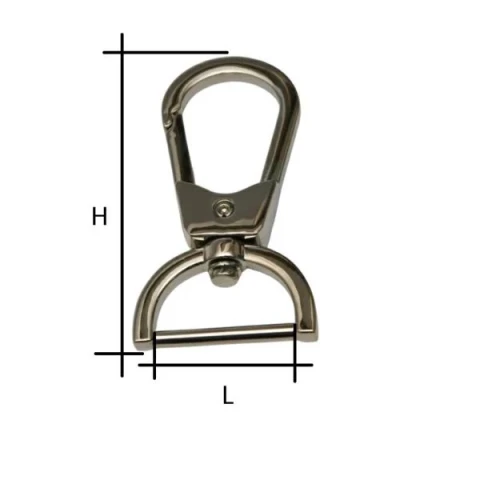 ZAMAK SNAP HOOK