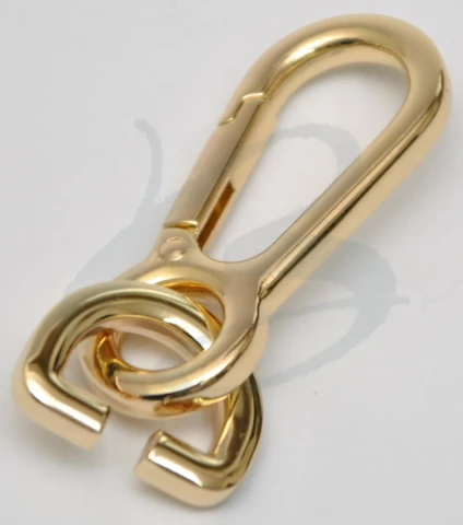 ZAMAK OVAL SNAP HOOK AND "D" RING