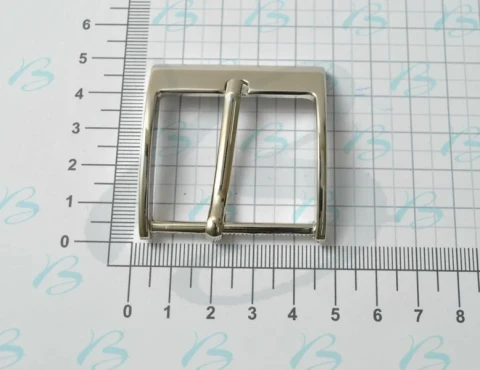 ZAMAK RECTANGULAR ROLLER BUCKLE WIDTH 40 mm X HEIGHT 32 mm 