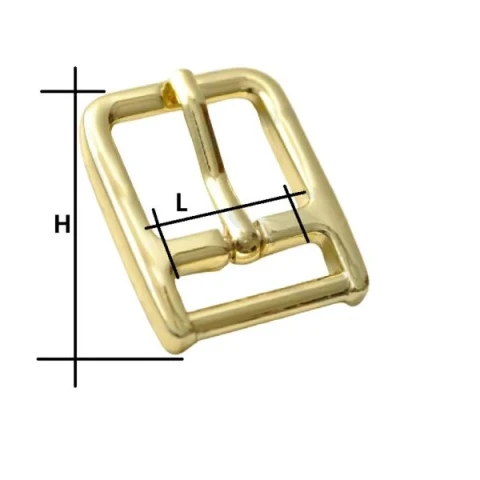 ZAMAK BUCKLE AVAILABLE IN VARIOUS COLOURS AND MEASURAMENTS