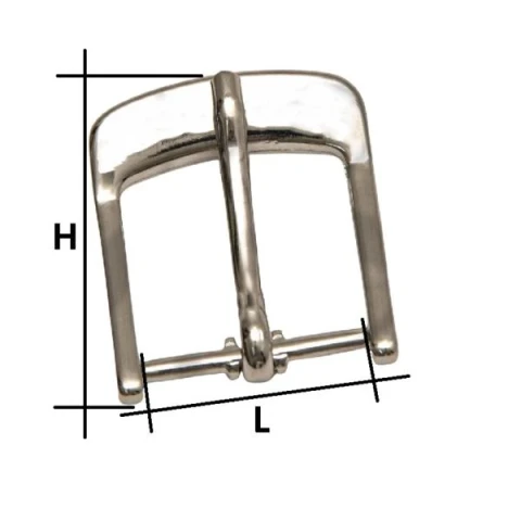 ZAMAK RECTANGULAR BUCKLE