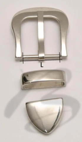 ZAMAK D-BUCKLE SET