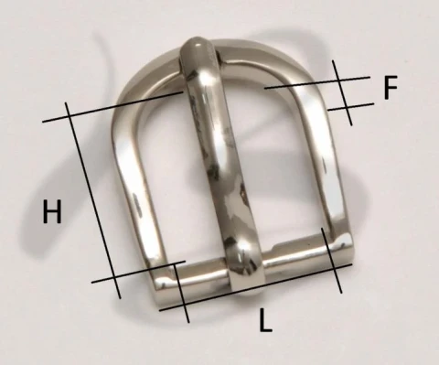 ZAMAK "D" BUCKLE 