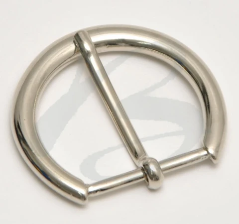 ZAMAK "D" BUCKLE VARIOUS SIZES AND COLOURS 