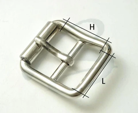 ZAMAK ROLLER BUCKLE --mm VARIOUS COLOURS 