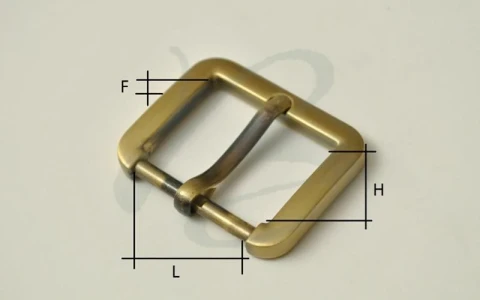 ZAMAK BUCKLE --mm VARIOUS COLOURS 