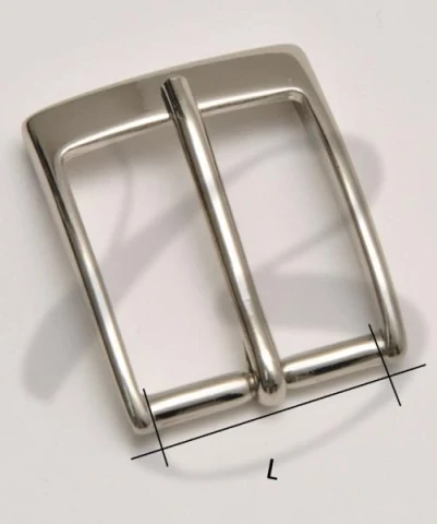 ZAMAK BUCKLE 30 mm NICKEL 