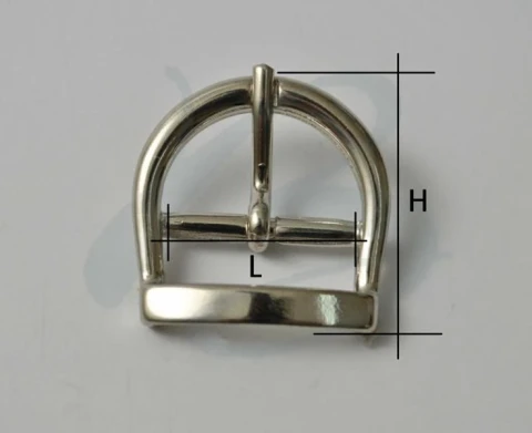 ZAMAK BUCKLE --mm VARIOUS COLOURS 4 mm IN VARIOUS COLOURS