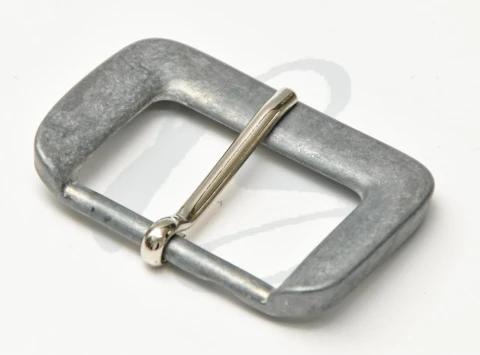 ZAMAK RECTANGULAR BUCKLE 40x26 mm IN VARIOUS COLOURS 