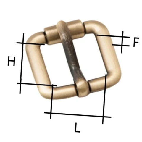 ZAMAK RECTANGULAR BUCKLE