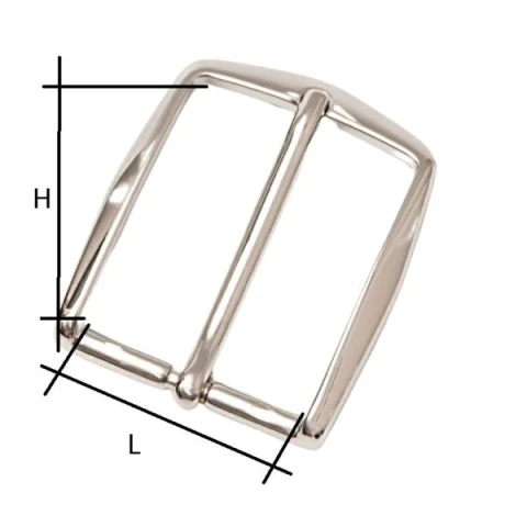 SOLID BRASS D BUCKLE 