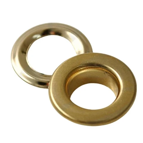 BRASS ROUND SAIL EYELET --mm VARIOUS COLOURS